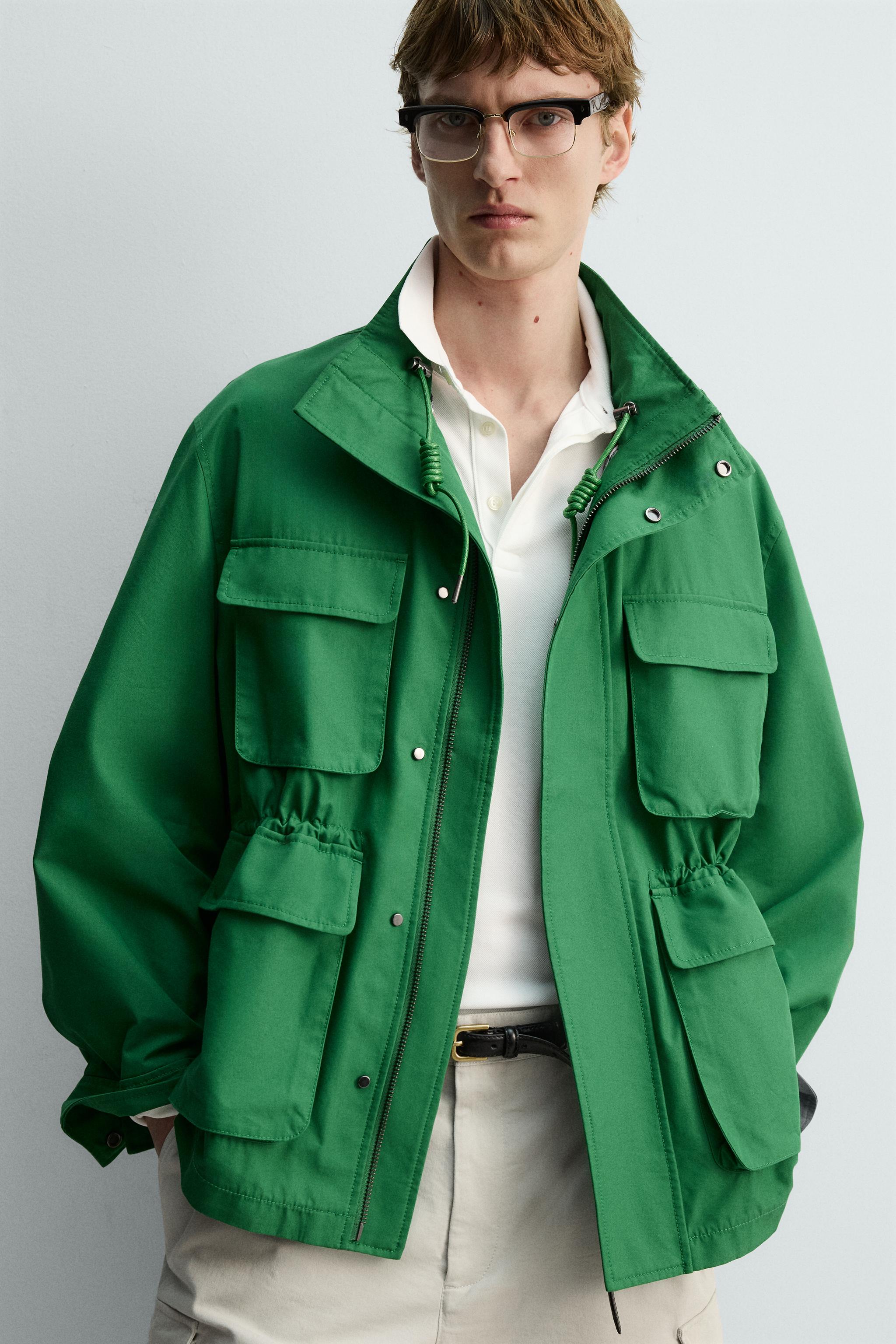 RELAXED FIT POCKET JACKET